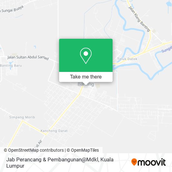 Jab Perancang & Pembangunan@Mdkl map