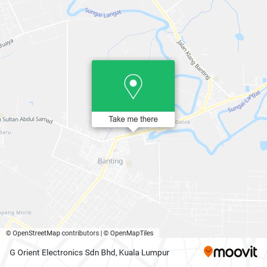G Orient Electronics Sdn Bhd map