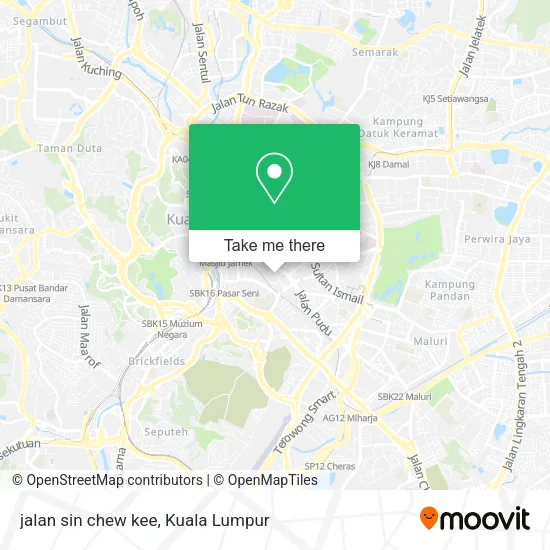 jalan sin chew kee map