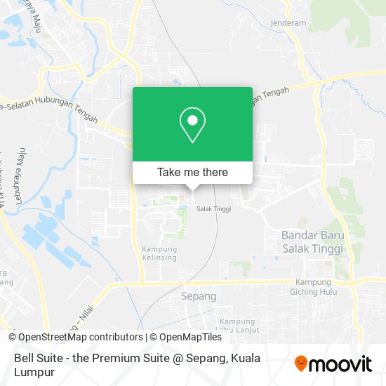 Bell Suite - the Premium Suite @ Sepang map