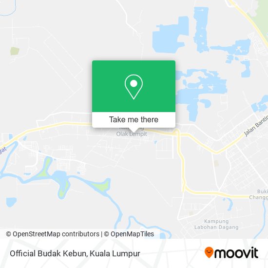 Official Budak Kebun map