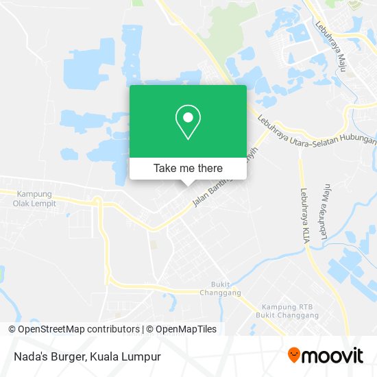 Nada's Burger map