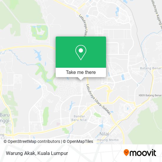 Warung Akak map