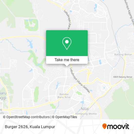 Peta Burger 2626