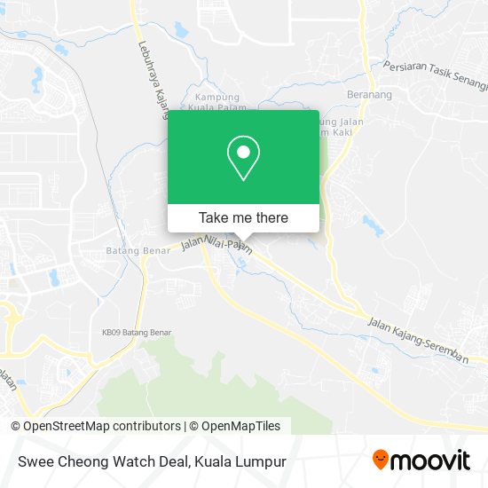 Swee Cheong Watch Deal map