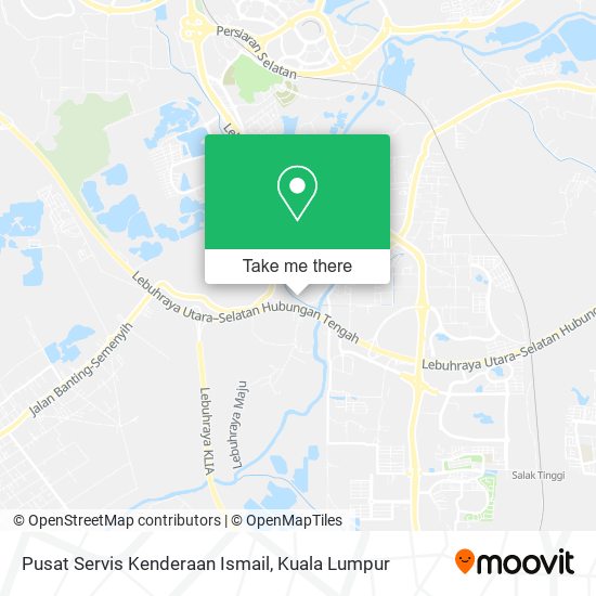 Pusat Servis Kenderaan Ismail map