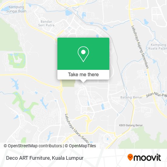 Deco ART Furniture map