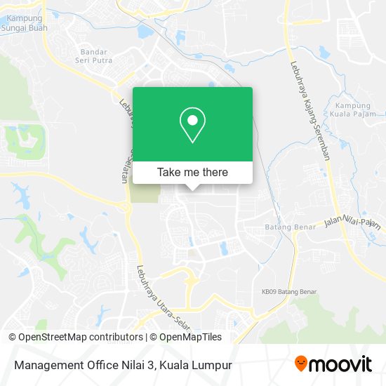 Management Office Nilai 3 map