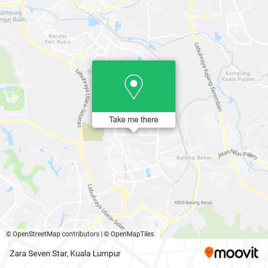 Zara Seven Star map