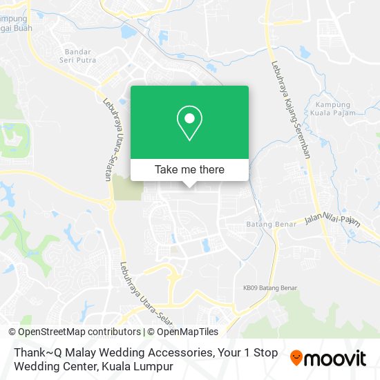 Peta Thank~Q Malay Wedding Accessories, Your 1 Stop Wedding Center