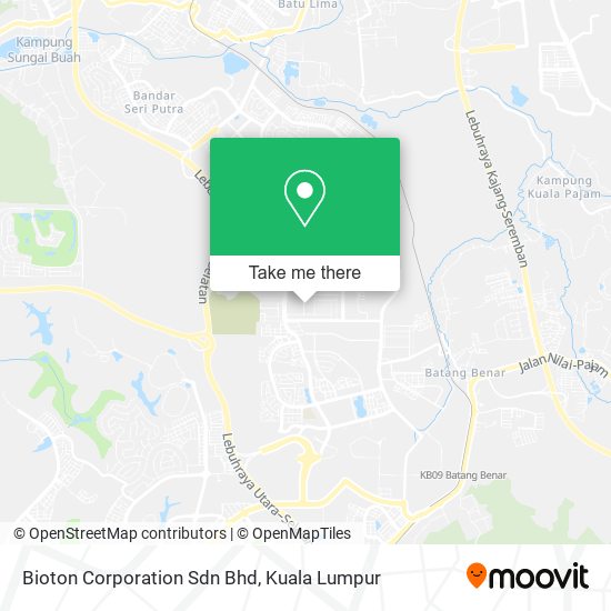 Bioton Corporation Sdn Bhd map