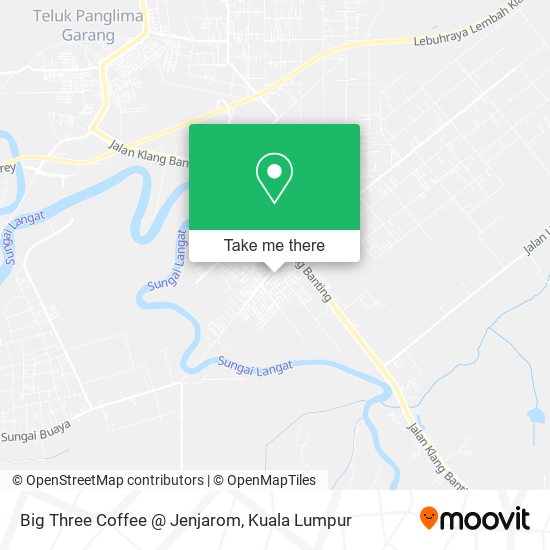 Big Three Coffee @ Jenjarom map