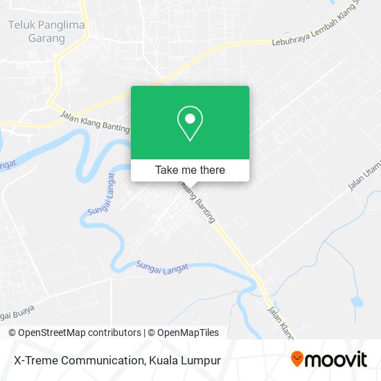 X-Treme Communication map