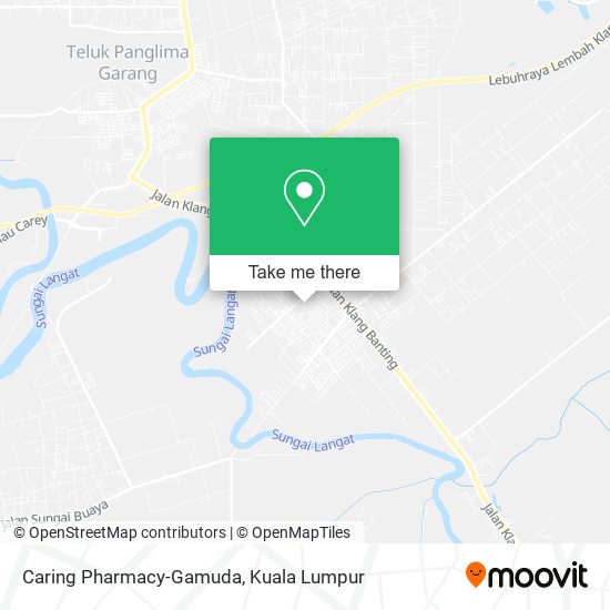 Peta Caring Pharmacy-Gamuda