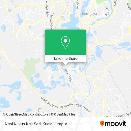 Nasi Kukus Kak Seri map