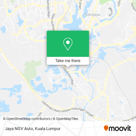 Jaya NGV Auto map