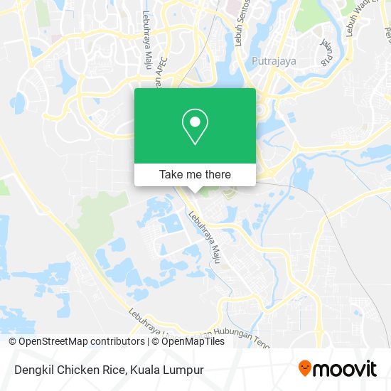 Peta Dengkil Chicken Rice