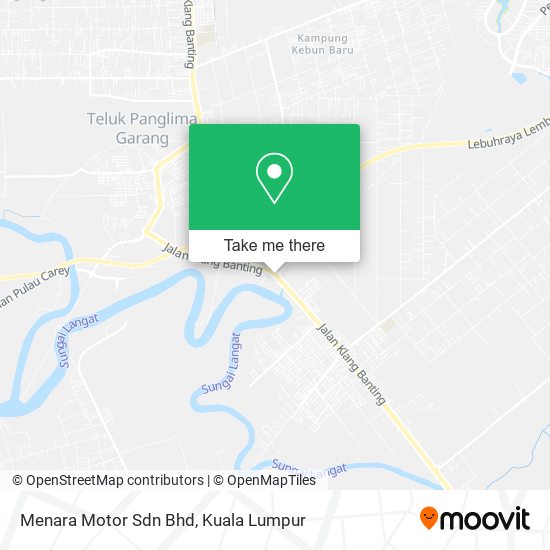 Peta Menara Motor Sdn Bhd