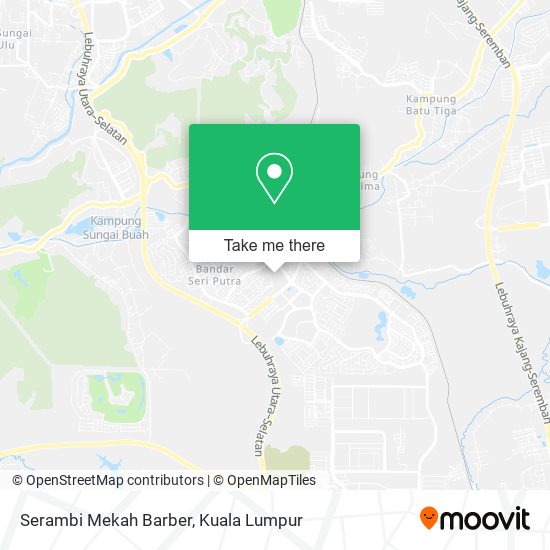 Serambi Mekah Barber map