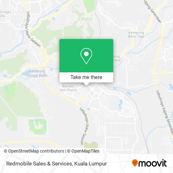 Redmobile Sales & Services map