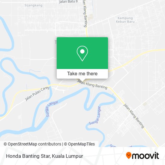 Honda Banting Star map