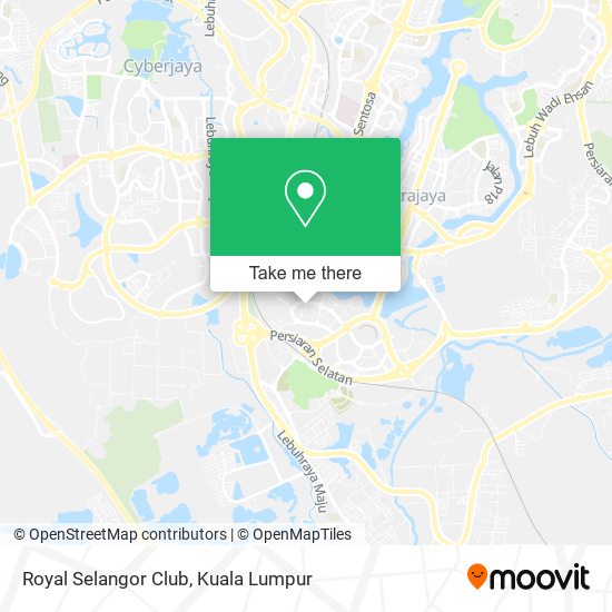 Royal Selangor Club map