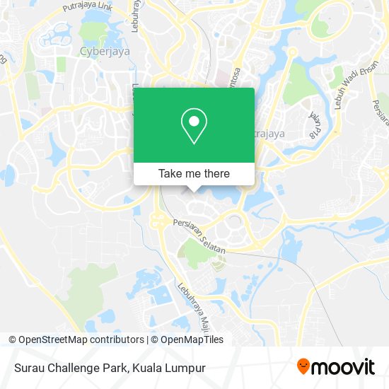 Surau Challenge Park map