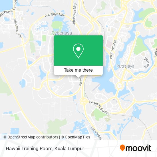 Hawaii Training Room map