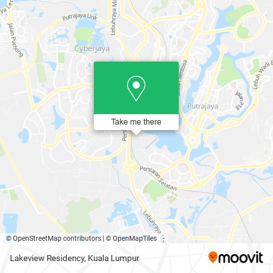 Lakeview Residency map