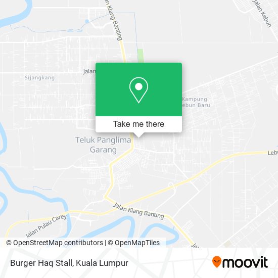 Peta Burger Haq Stall