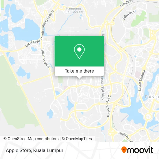 Apple Store map