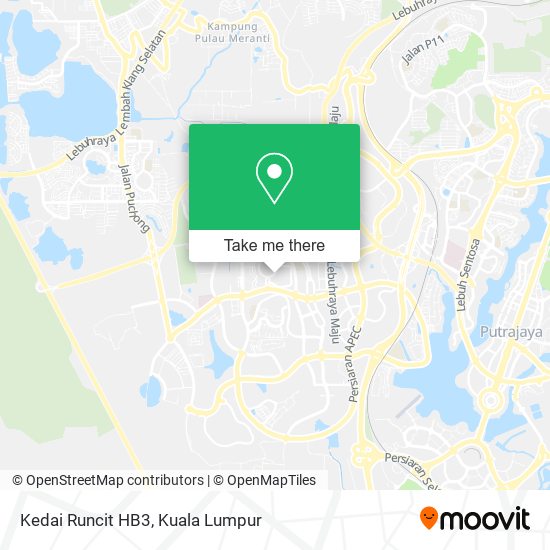 Kedai Runcit HB3 map