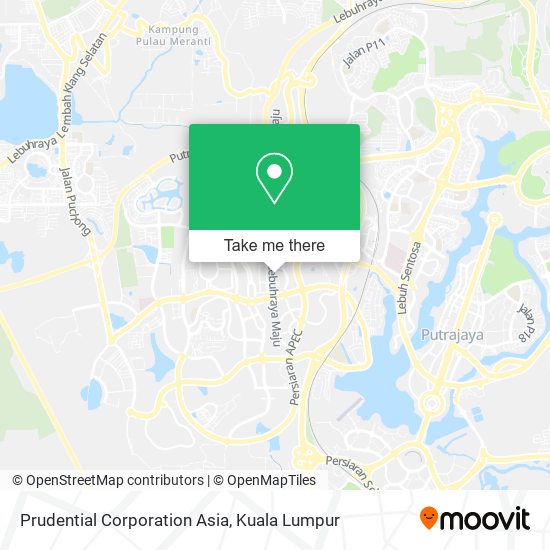 Prudential Corporation Asia map