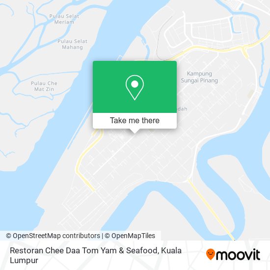 Peta Restoran Chee Daa Tom Yam & Seafood