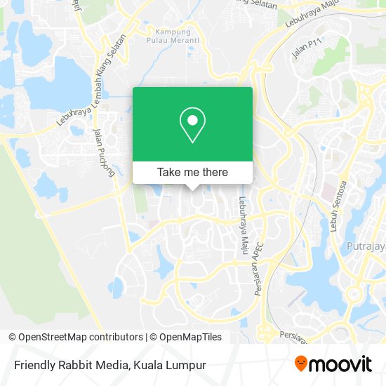 Friendly Rabbit Media map