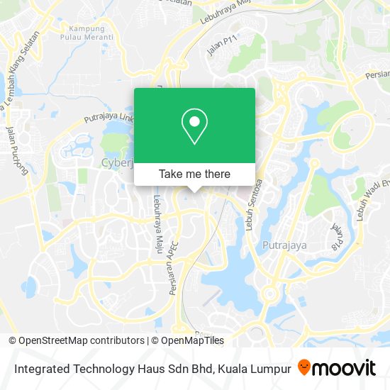 Integrated Technology Haus Sdn Bhd map