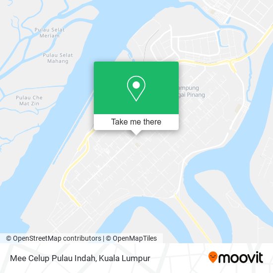 Mee Celup Pulau Indah map