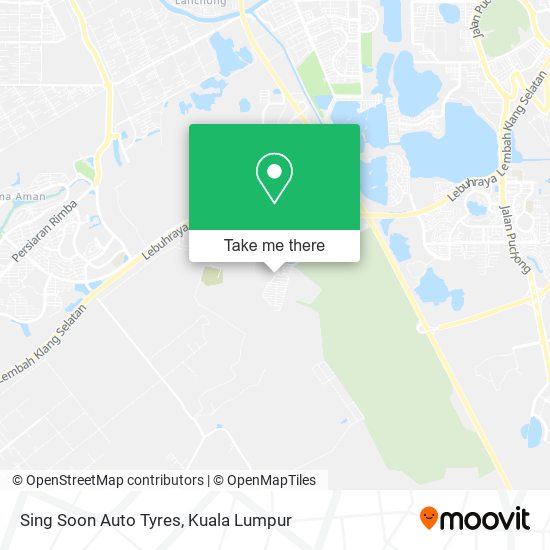 Sing Soon Auto Tyres map