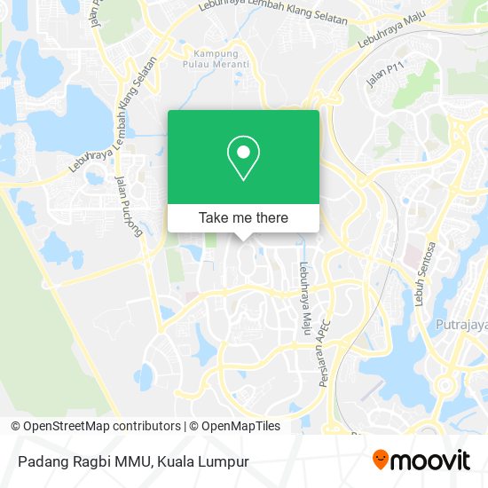 Peta Padang Ragbi MMU
