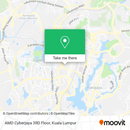 AMD Cyberjaya 3RD Floor map