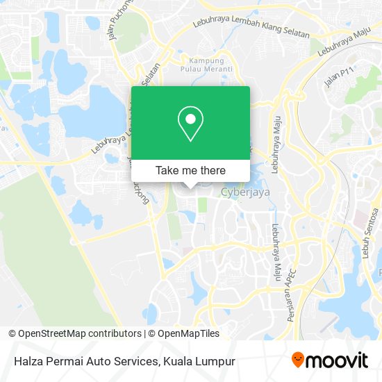 Halza Permai Auto Services map