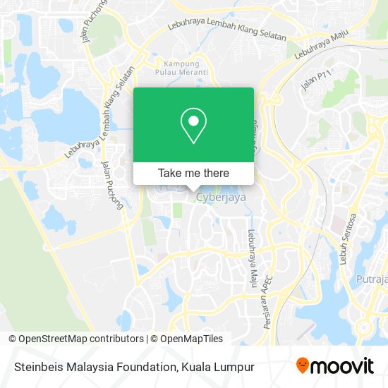 Steinbeis Malaysia Foundation map
