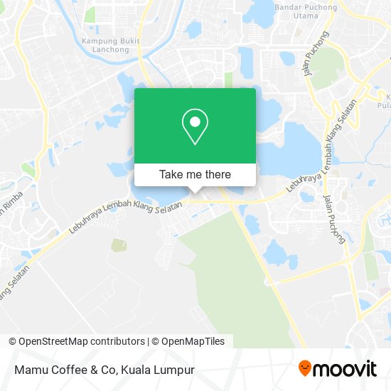 Mamu Coffee & Co map