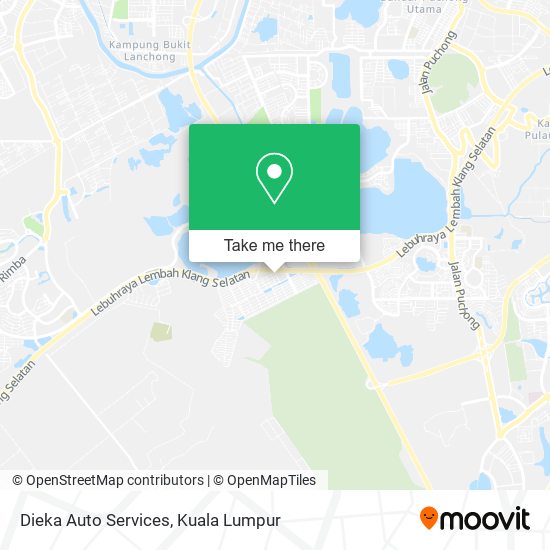 Dieka Auto Services map