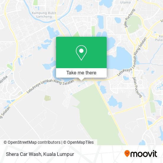 Shera Car Wash map