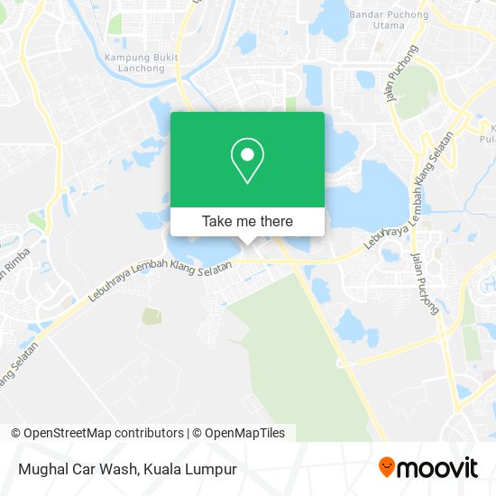 Mughal Car Wash map