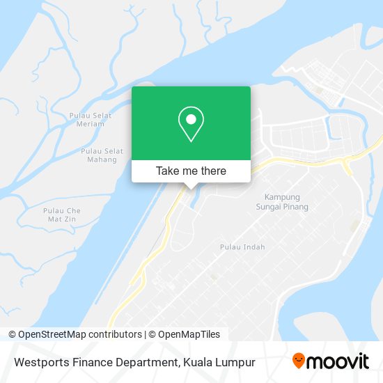 Westports Finance Department map