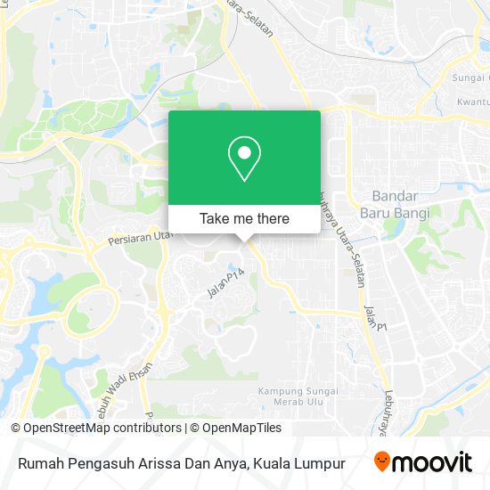 Rumah Pengasuh Arissa Dan Anya map