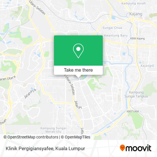 Klinik Pergigiansyafee map