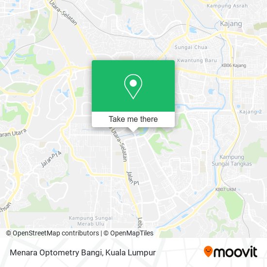 Peta Menara Optometry Bangi